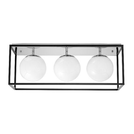 Светильник потолочный Lumina Deco Maldini (Малдини) LDC 8060-3 CHR+BK