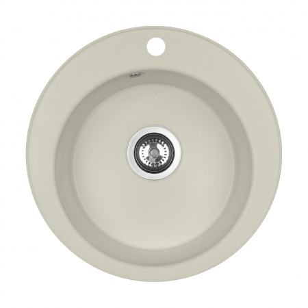 Кухонная мойка Aquaton Шелли 1A734732SS240 50х50 цвет белый