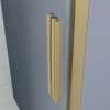 Душевая дверь Veconi Ottimo OP20G-100-07-C9 100х190 стекло матовое профиль золото