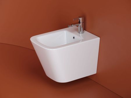 Биде подвесное Ceramica Nova UNION CN4010 цвет белый