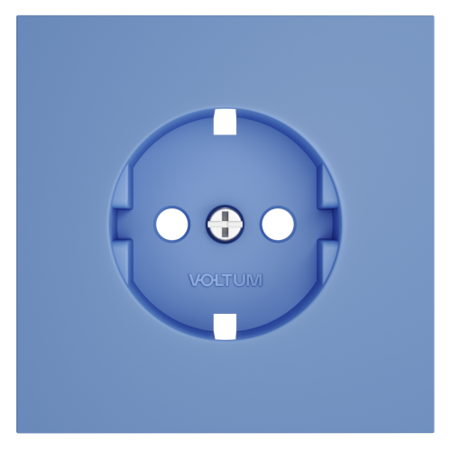 Накладка для розетки с заземлением VOLTUM S70 VLS000615 - фото 2