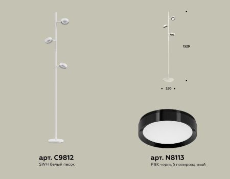 Торшер Ambrella Light Traditional (Традитионал) XB9812151