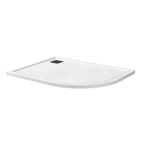 Душевой поддон BelBagno UNO TRAY-MR-UNO-RH-120/90-550-35-W-L-NO 120х90 искусственный мрамор белый - фото 2