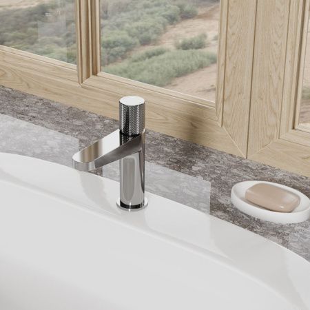 Смеситель Wasserkraft Mosel 4600 4603 на раковину хром