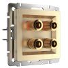 Акустическая розетка Werkel 4690389160646