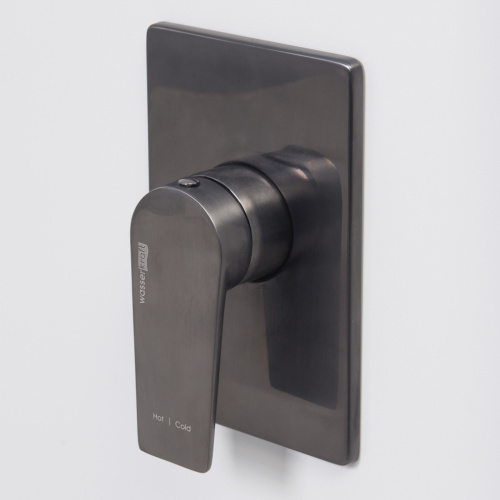 Смеситель для душа WasserKRAFT Wiese 8400 8451 встраиваемый оружейная сталь - фото 4