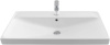 Раковина керамическая Aquanet Flash 00333269 92х47 полувстраиваемая цвет белый 1 отверстие под смеситель