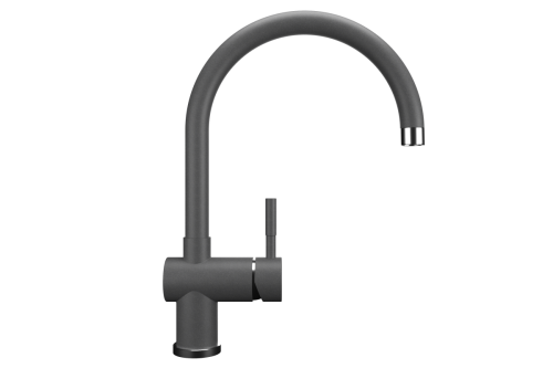 Смеситель для кухни Ulgran Classic U-021-342 на мойку серый