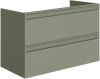 Тумба под раковину Allen Brau Eclipse 2.0 1.E1003.CGM 2.0 100х50 подвесная цвет зеленый