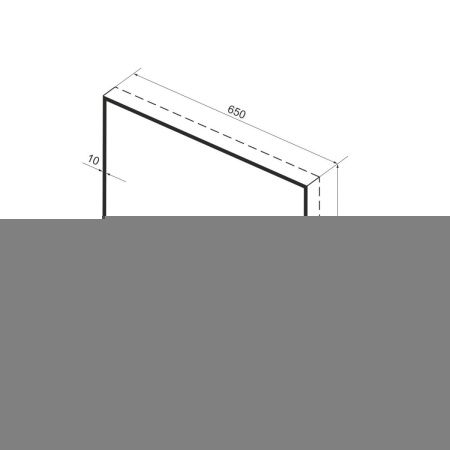 Зеркало с подсветкой Wellsee 7 Rays' Spectrum 172200810 70х40 подвесное