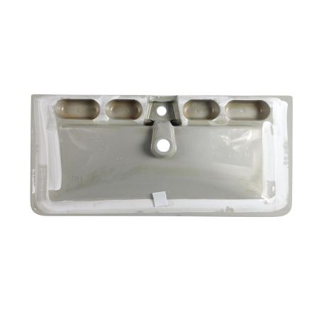 Раковина керамическая Aquanet Ирис 00323884 100х50 полувстраиваемая цвет белый 1 отверстие под смеситель