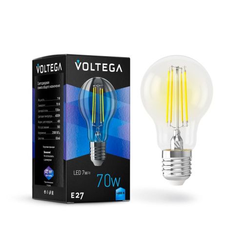 Лампочка светодиодная Voltega General purpose bulb E27 7W 7141 - фото 3