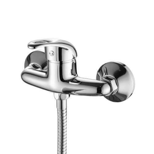 Смеситель для ванны и душа Fashun A2003 настенный хром - фото 2