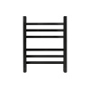 Полотенцесушитель Indigo Aletto LALWPF50-40BR 43х54 водяной черный муар