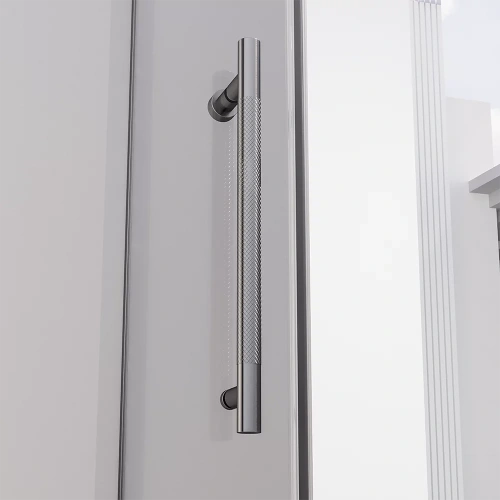 Душевая дверь Veconi Premium Alassio AL-120-00-GR-C4 120х200 стекло прозрачное профиль графит - фото 2