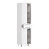 Шкаф-пенал Onika Айленд 405003 50х190 напольный цвет белый