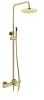 Душевая стойка AltroBagno Costanza AltroBagnoCostanza030419Or настенная цвет золото