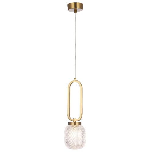Светильник подвесной Crystal Lux Carolina (Царолина) CAROLINA SP1 V2 BRASS - фото 2