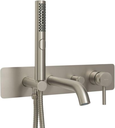 Смеситель для ванны с душем Allen Brau Priority 5.31006-BN встраиваемый в стену никель