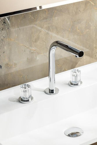 Смеситель Boheme Elegante 152-CR-EL на столешницу хром - фото 2