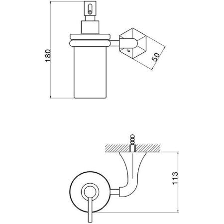 Дозатор Cisal Cherie CE09062024