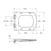 Унитаз подвесной BelBagno CARINA BB514CHR/BB5046SC белый с сиденьем микролифт безободковый каскадный смыв