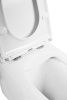 Унитаз подвесной BelBagno ARDENTE-R BB520CHR/BB2322SC белый с сиденьем микролифт безободковый каскадный смыв