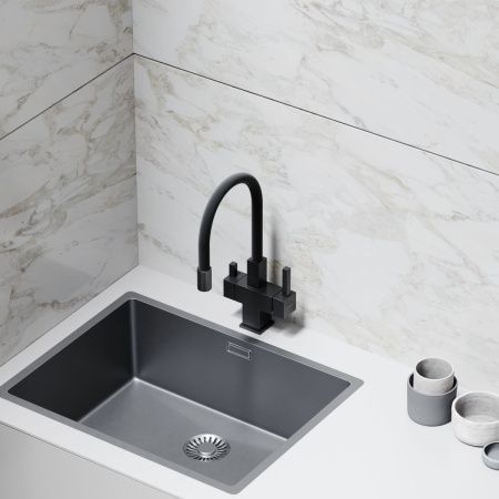 Смеситель для кухни Sancos Arno SC4005MB на мойку черный