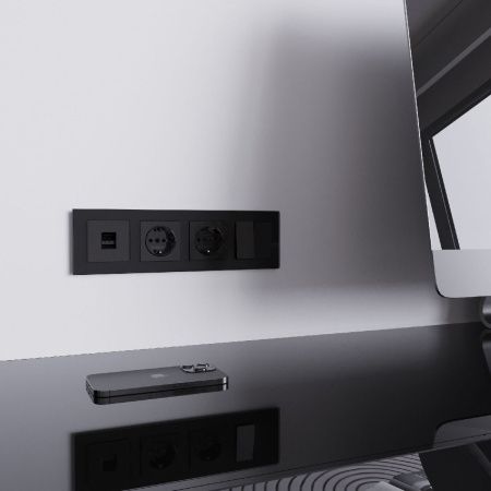 Розетка Ethernet RJ-45 Werkel 4690389197758