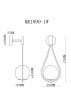 Бра Myfar Florenz (Флоренз) MR1090-1W
