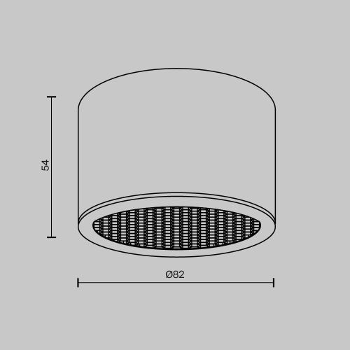Светильник потолочный Maytoni Technical Glare C122CL-GX53-W - фото 5