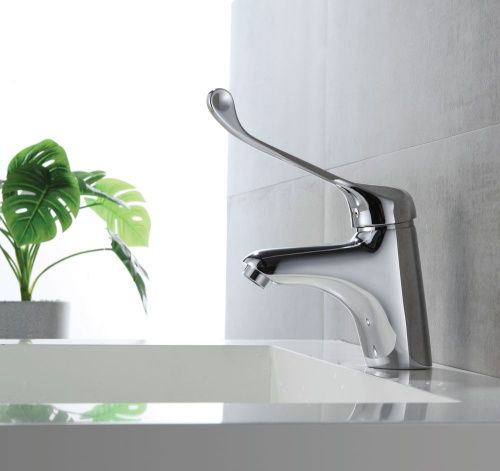 Смеситель Fashun A1054 на раковину хром - фото 5