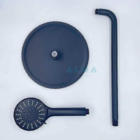 Душевая система ALMAes Ruver TVZ-8830 встраиваемая в стену цвет черный