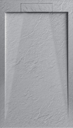 Душевой поддон Esbano LUXE ESPLX128G 120х80 искусственный камень серый