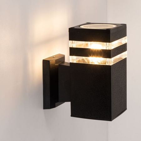 Уличный настенный светильник Arte Lamp Hadar (Хадар) A4421AL-1BK