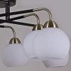 Люстра на штанге Illumico IL0252 IL0252-8CSQ-79 BK AB