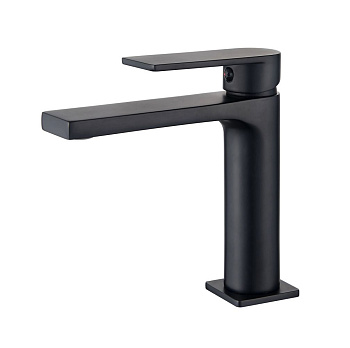 Смеситель AQG Alpha 01ALP100NG на раковину черный матовый