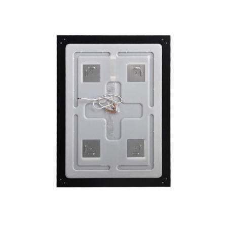 Зеркало с подсветкой BelBagno Kraft SPC-KRAFT-600-800-SENS-NERO 60х80 подвесное