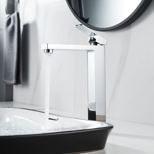 Смеситель для раковины Shevanik S9611 на столешницу хром - фото 5