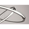 Люстра подвесная iLedex Vision (Висион) 9225-8+5SD GR+BK