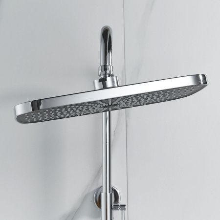 Душевая стойка Raffine F3685 настенная цвет хром