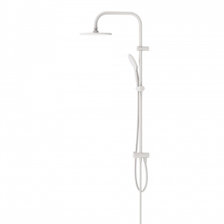 Душевая стойка Damixa Jupiter 977000200 настенная цвет белый