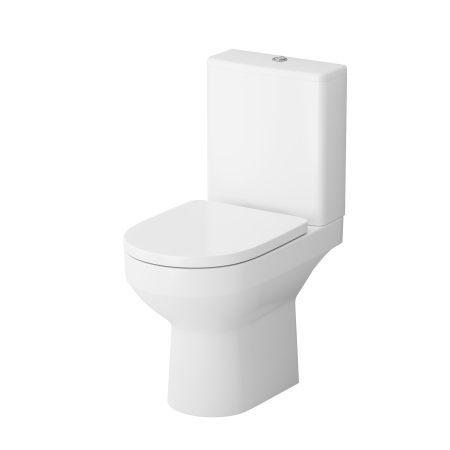 Унитаз напольный с бачком Am.Pm Spirit V2.0 C708600SC белый глянцевый с сиденьем микролифт душевой смыв