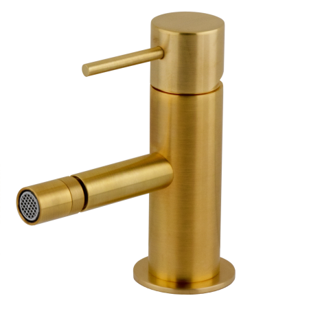 Смеситель Remer X Style X22BG на биде брашированное золото без термостата Смеситель Remer X Style X22BG на биде брашированное золото без термостата