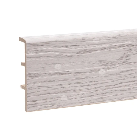 Напольный плинтус Alpine Floor Rico Concept RC 80201 Ясень норд толщина 2 см 2200х80