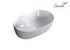 Раковина из сантехнического фарфора Cerutti SPA CR0050 40х30 накладная цвет белый 1 отверстие под смеситель