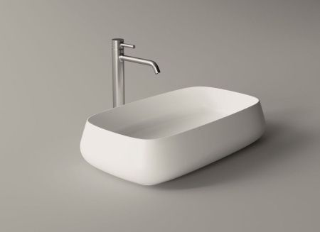 Раковина керамическая Alice Nur 33250101 60х40 накладная цвет белый