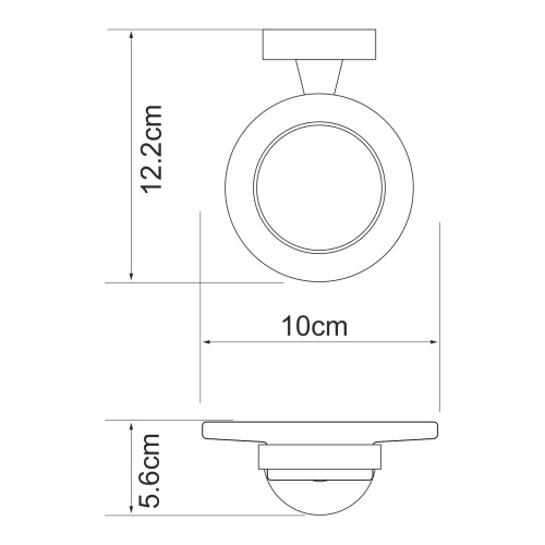 Мыльница WasserKRAFT 4029 - фото 4