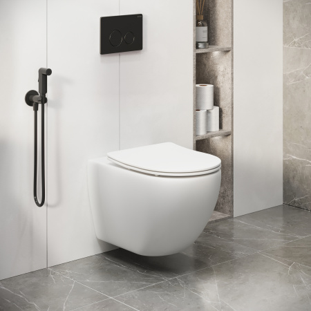 Инсталляция + кнопка смыва + унитаз Grossman Style 97.4411S.05.21M