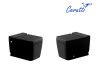 Унитаз приставной Cerutti SPA CT10197 черный с сиденьем микролифт безободковый импульсный смыв